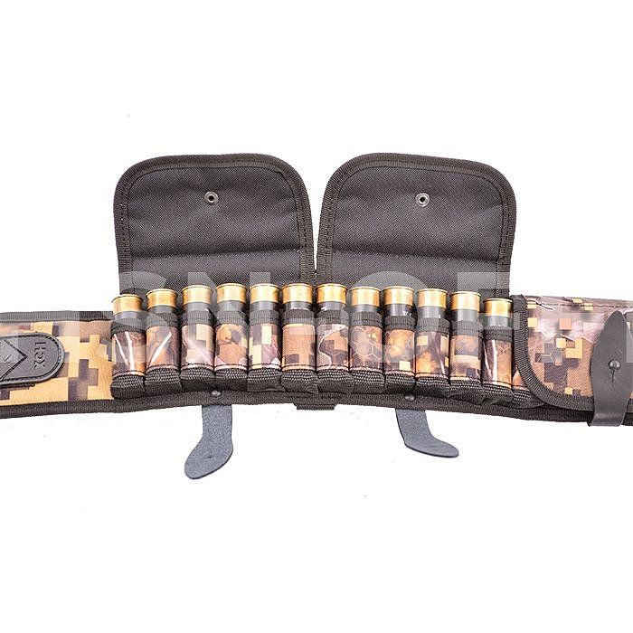 Патронташ К-12 24 патрона, закрытый (лес) 257-2