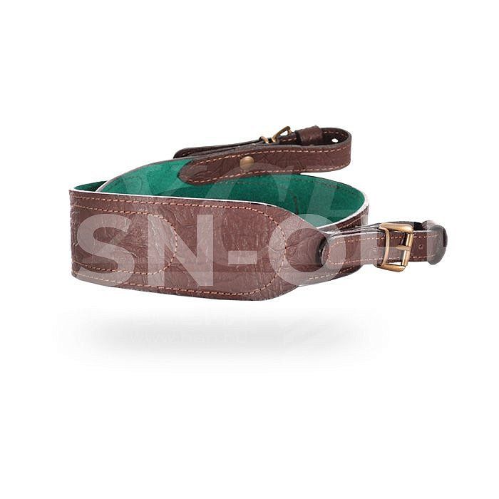 Ремень ружейный фигурный (кожа/велюр) 314                      