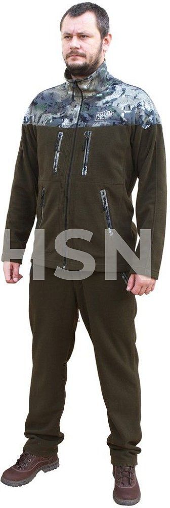 Костюм "Полесье-4" (полар-флис) хаки 9991-6